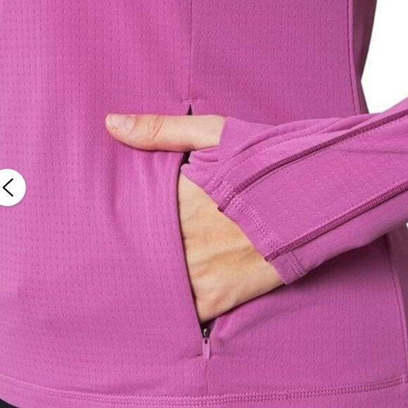 Mondetta Women's Purple Running 1/4 Zip Jacket Size M - Picture 2 of 8